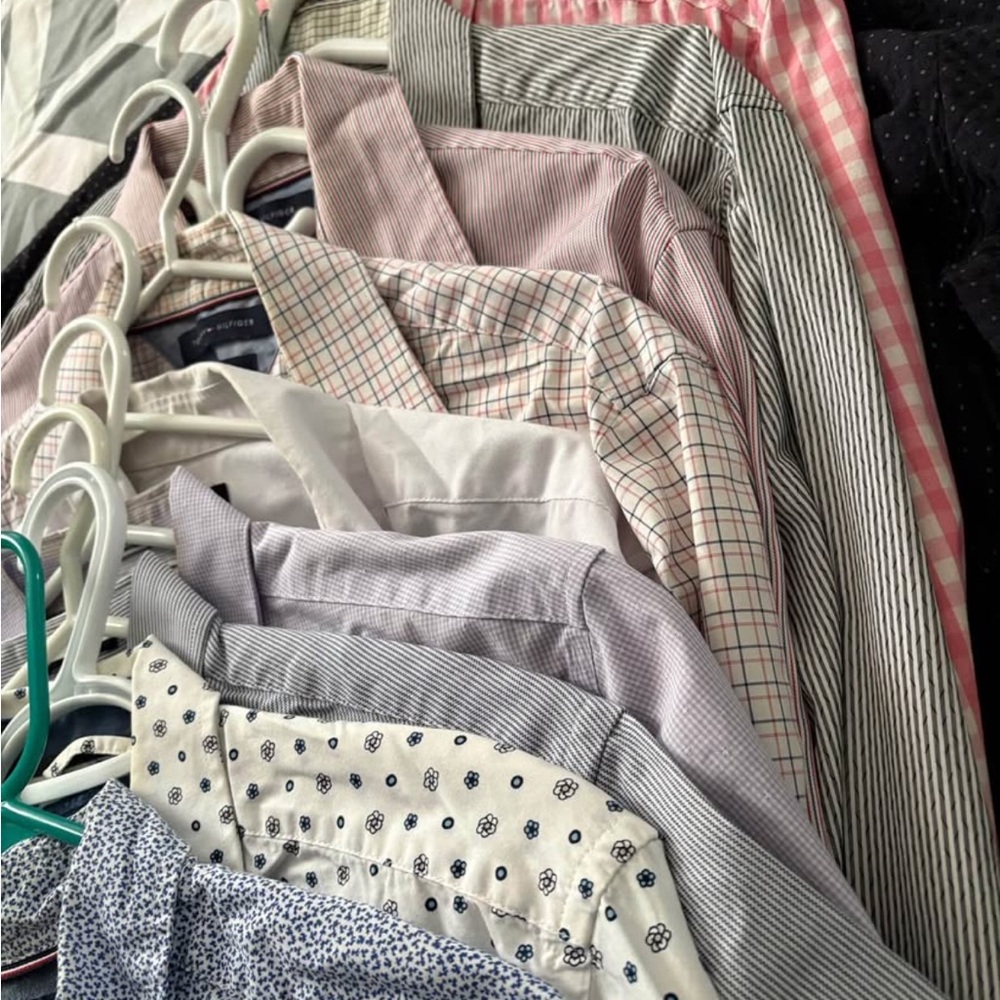 Bundle of Assorted Men’s Button-Up Shirts